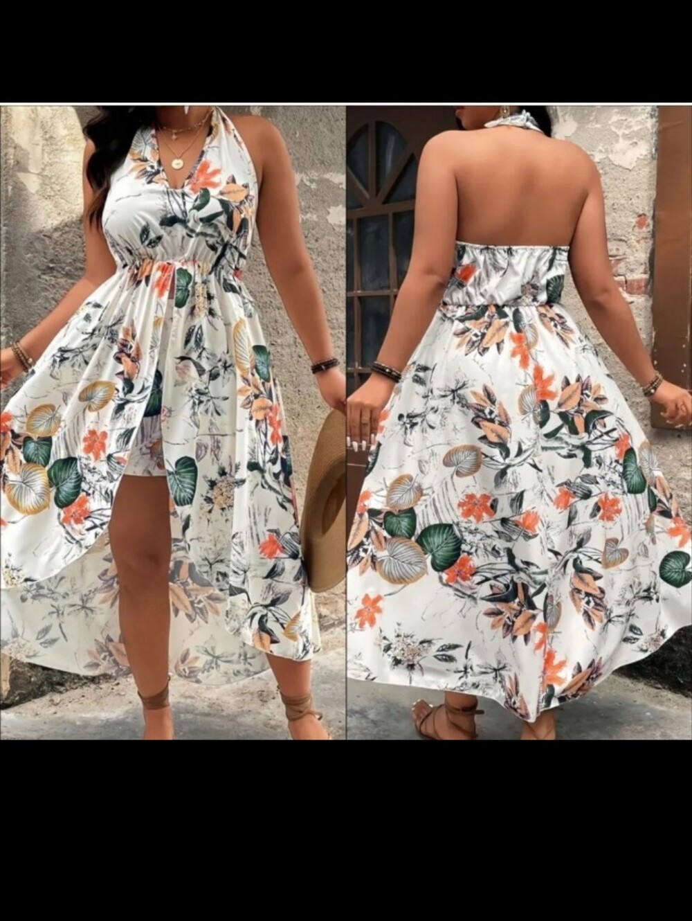 2PC Hi/Lo Top & Shorts Set NWT